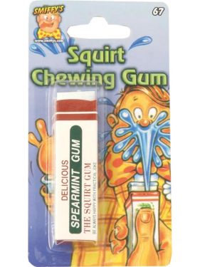 Joke Squirting Chewing Gum